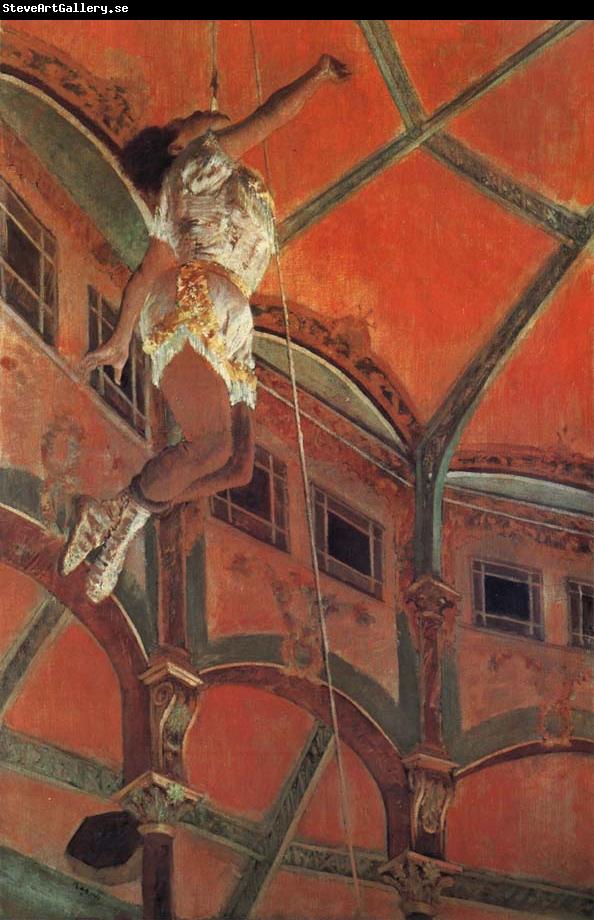 Edgar Degas Miss Lola an Cirque
